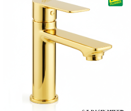 S L BASIN MIXER GOLD.SIMERO BZ